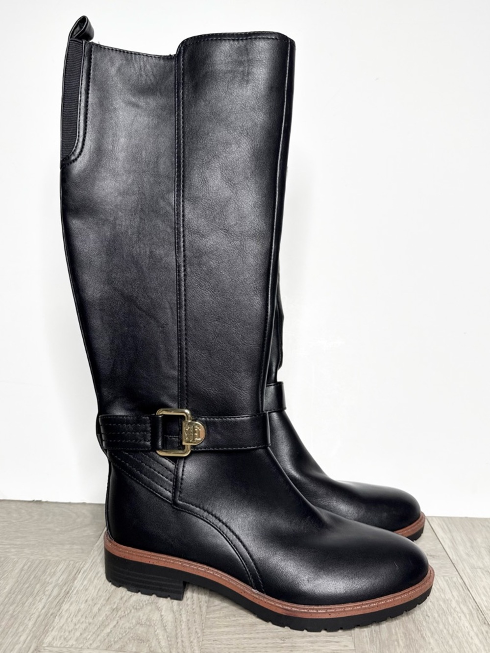 Tommy Hilfiger Frankly 2 Black Tall Boot 6M